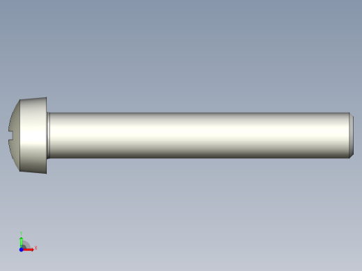 Cross_recessed_head-M12-80-40-10-20-12.stp螺钉-前视缩略图