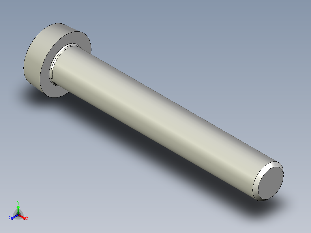 Cross_recessed_head-M12-80-40-10-20-12.stp螺钉-正等轴测图