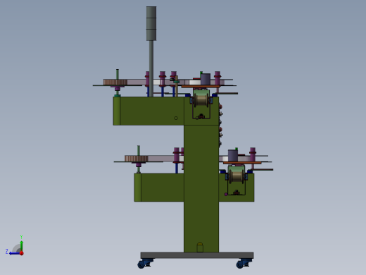 卧式双层收料架右视缩略图