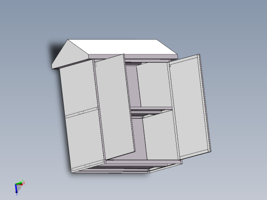不锈钢户外装饰柜