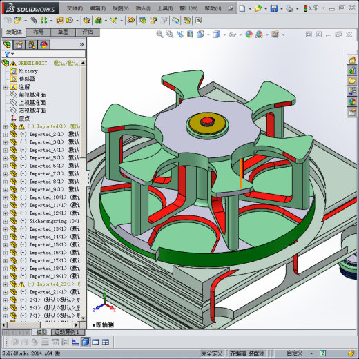槽轮机构 3D模缩略图