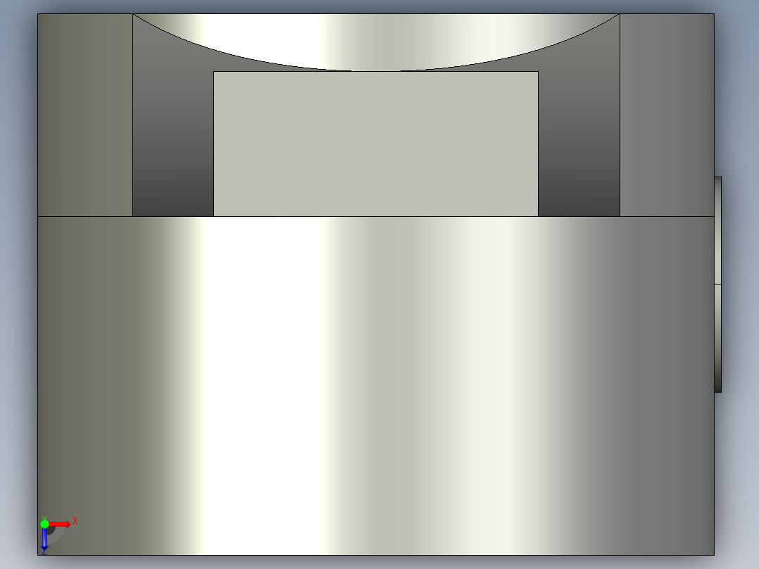 擺動式張力器SWT-3D多系列多零件图纸模型俯视图