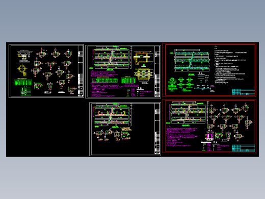 某小区室外给排水管网施工图设计（含阀门井大样）