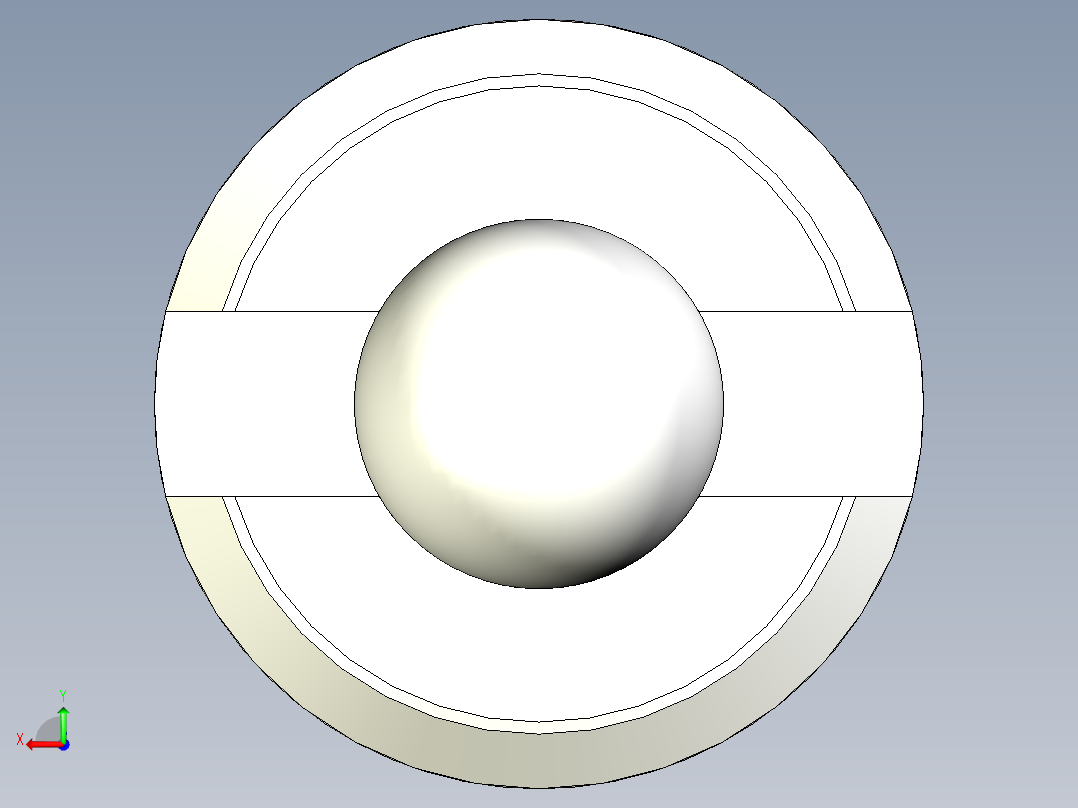 定位柱(輕荷重)2206-3D多系列多零件图纸模型后视图