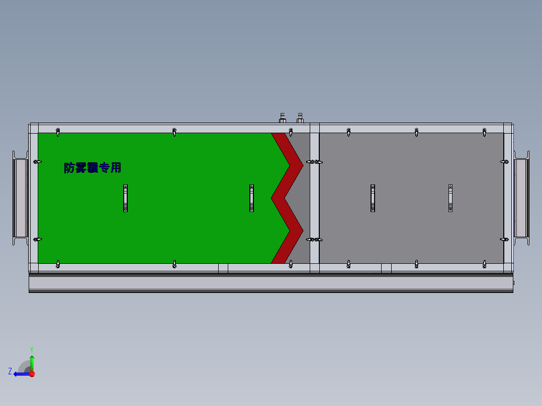 防雾霾机组sw15可编辑右视图