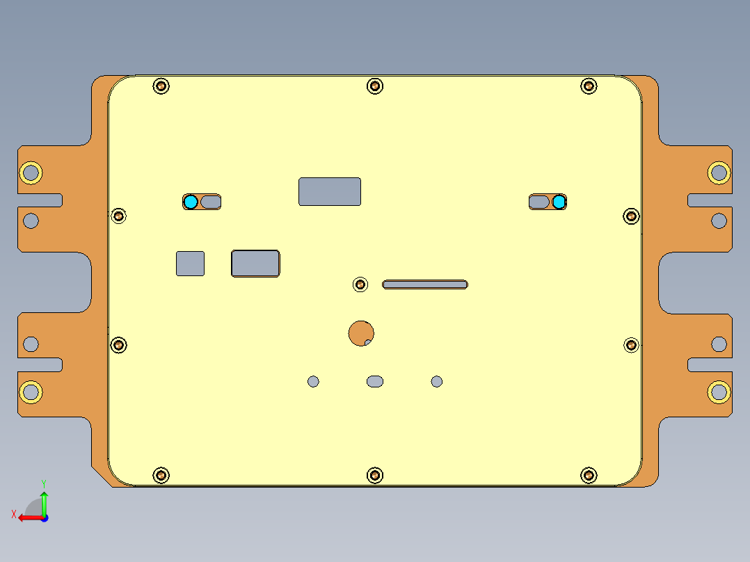 UX7602-C-笔记本CNC工装夹具三维模型CNC4-210721后视图