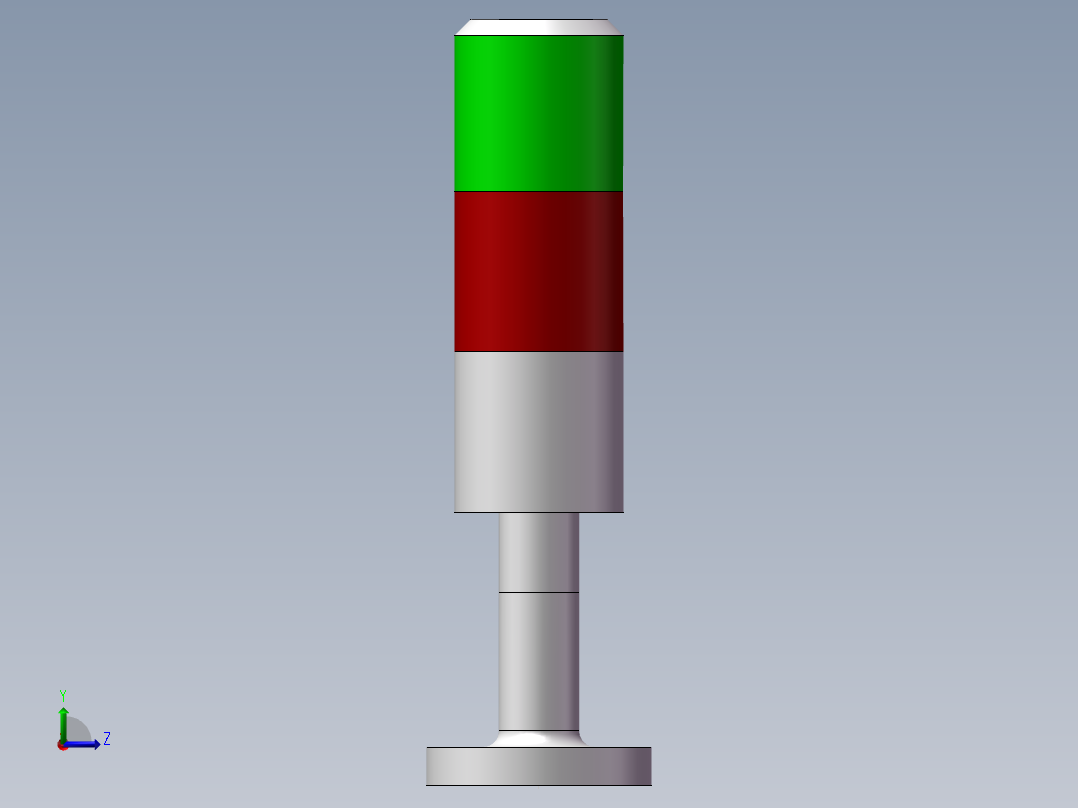 三色灯-天逸JD50E3-L01RGY024左视图
