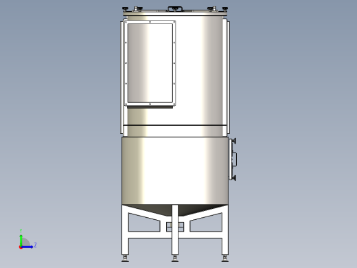 B3003467-湿式洗涤器 HFHR-4. 仅外壳左视缩略图