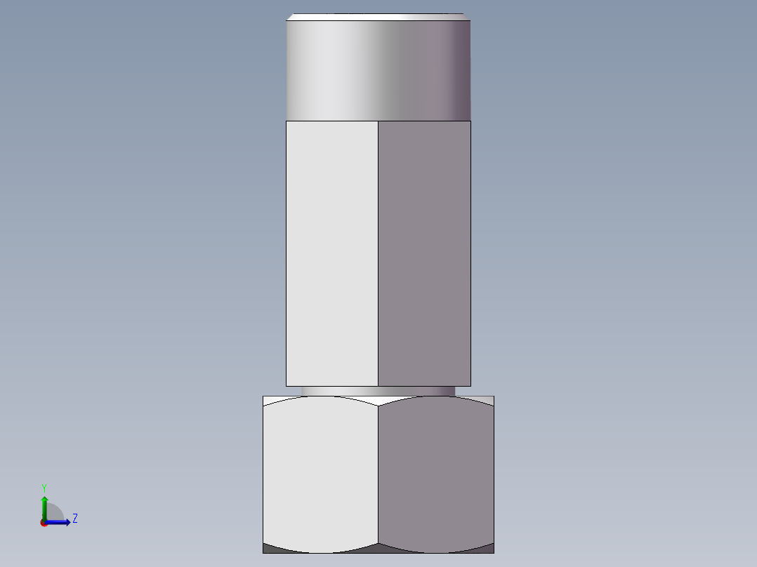 CC+CD 三通组合接头、CD-24左视图