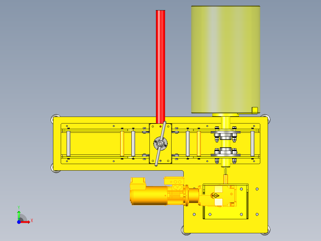A0003350-管材弯曲机前视图