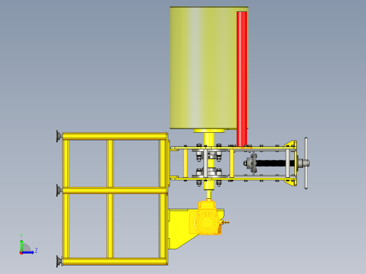 A0003350-管材弯曲机左视缩略图