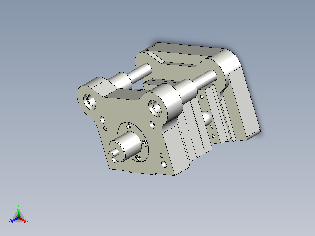 订书机定位板冲孔落料+成形翻孔模设计