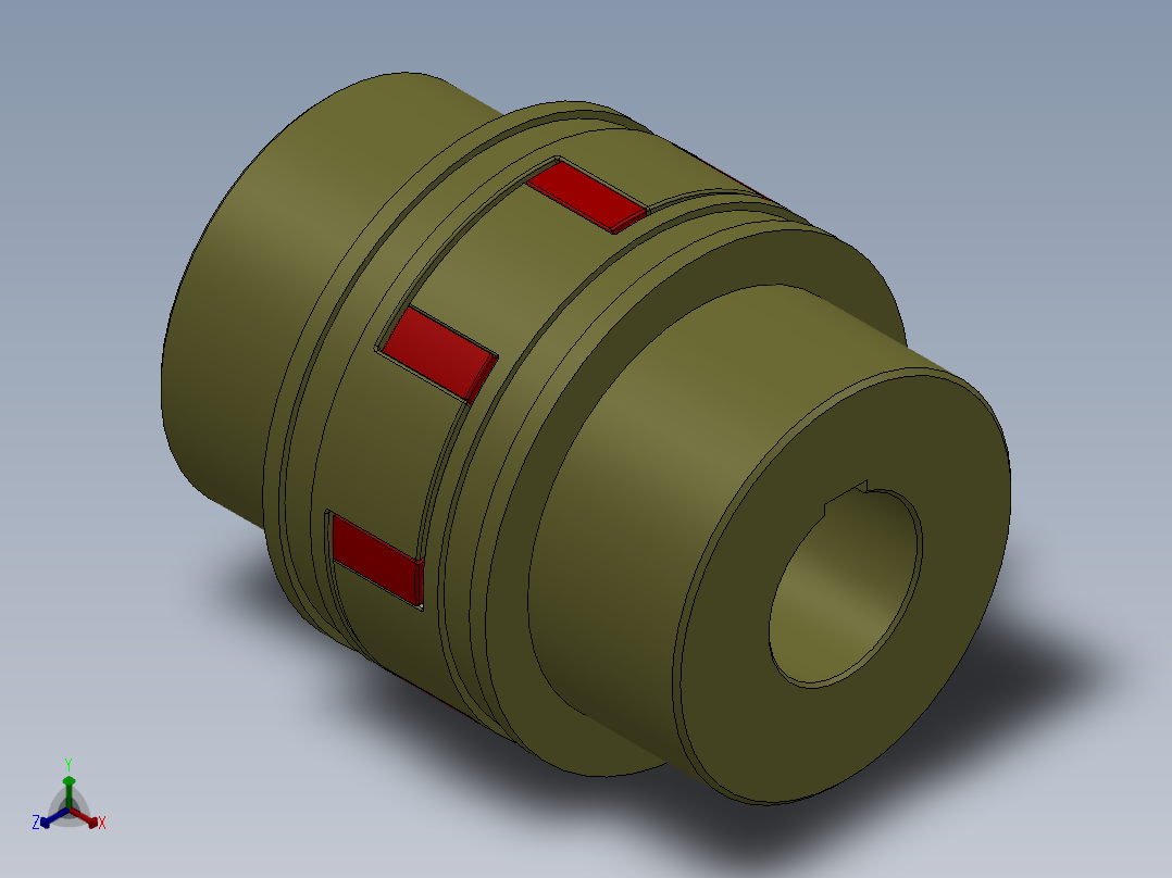 LYXL联轴器[LYXL10]主视图