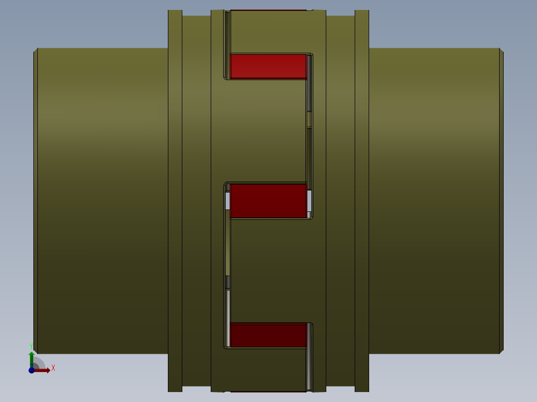 LYXL联轴器[LYXL10]前视图