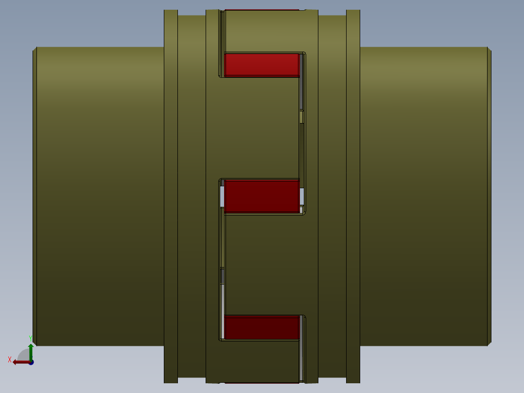 LYXL联轴器[LYXL10]后视图