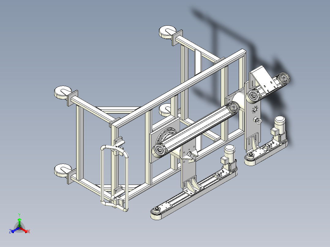 后门压机自动输出台
