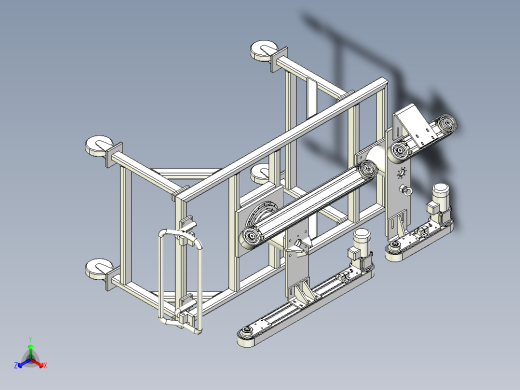 后门压机自动输出台