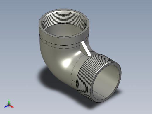 螺纹管弯头-等径内外丝 DN50