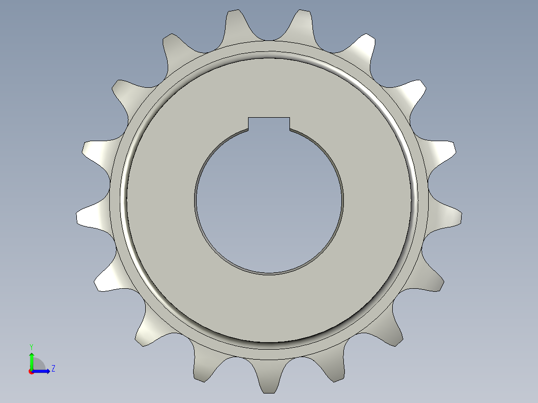 M210-116驱动轮左视图