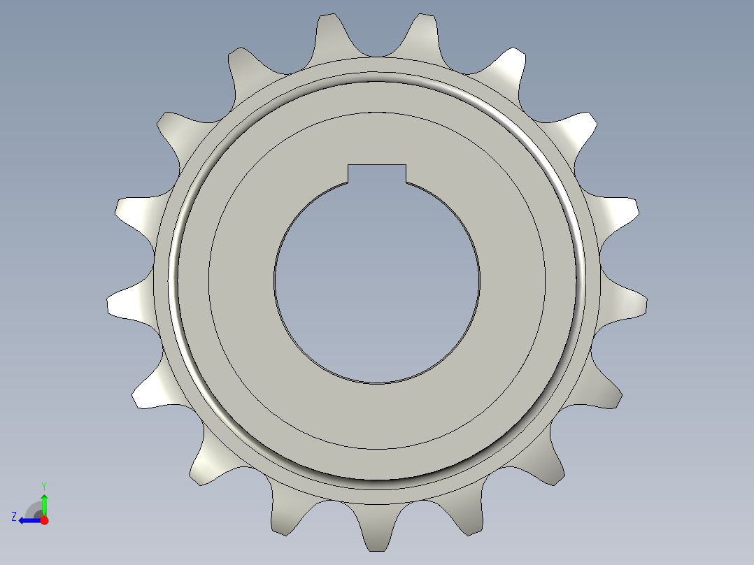M210-116驱动轮右视图