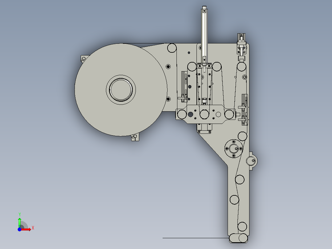 YSZ150B-02-01放膜组件前视图