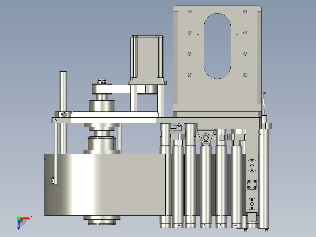 YSZ150B-02-01放膜组件俯视图