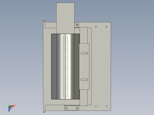 收料线洒粉模组俯视缩略图