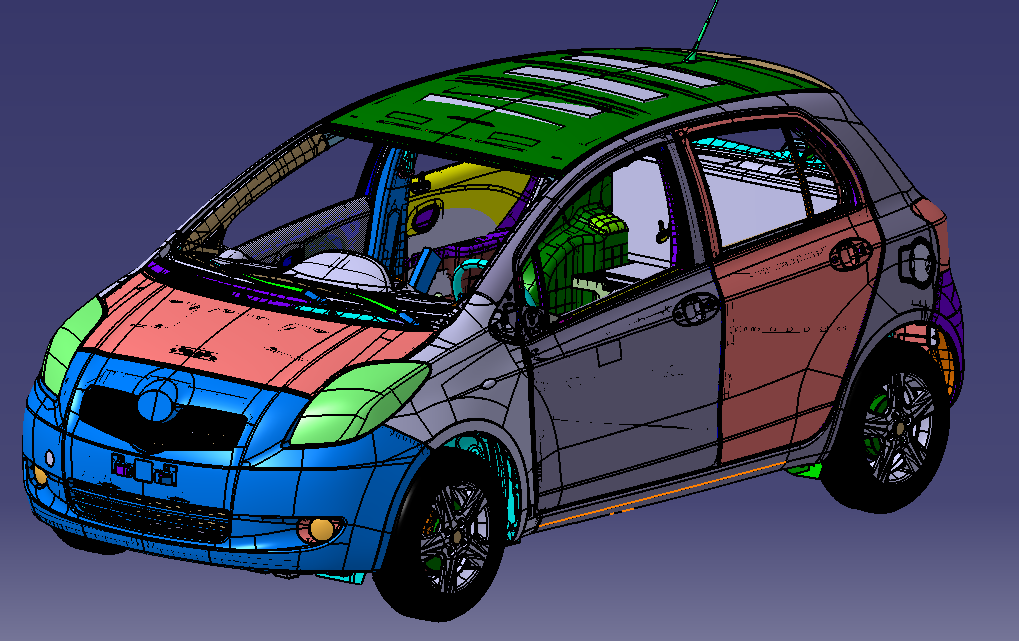 丰田雅力士 - 完整车型（预览）