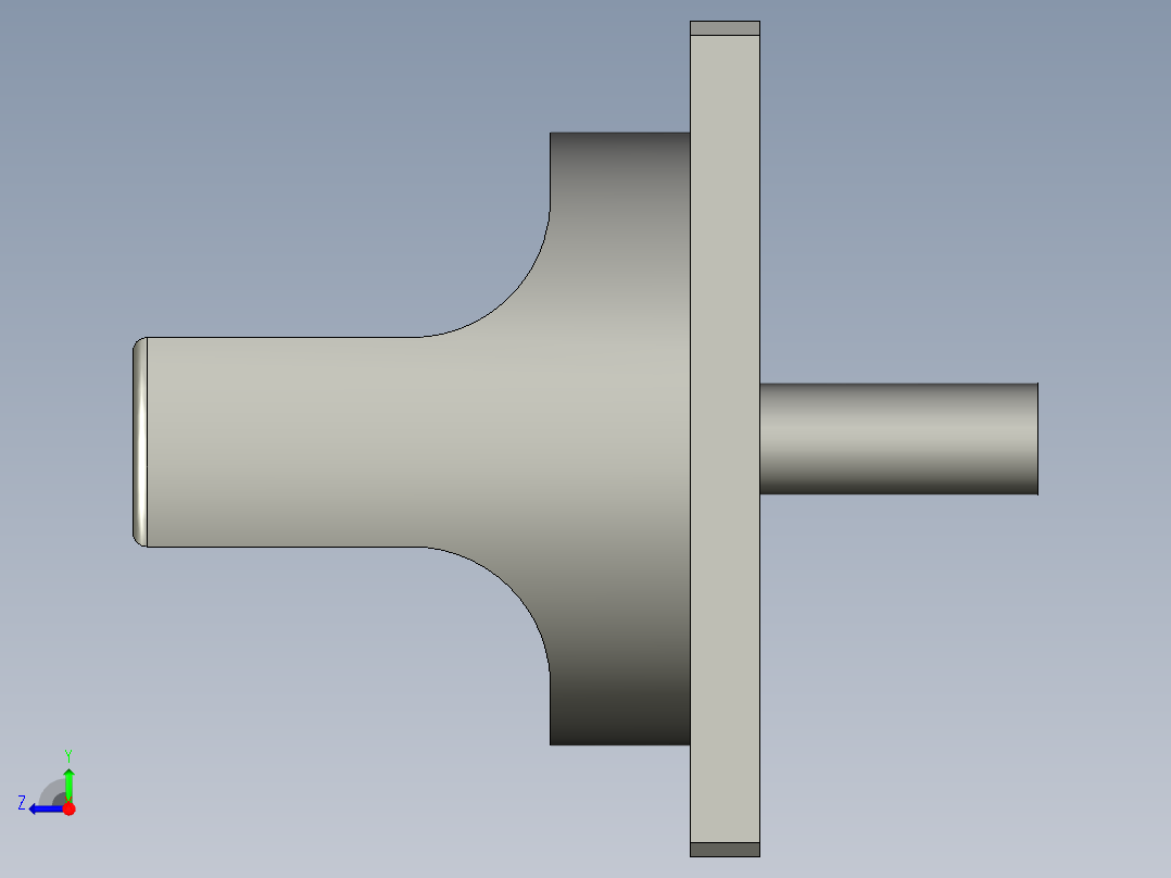KCF1PZC主控开关操作手柄右视图