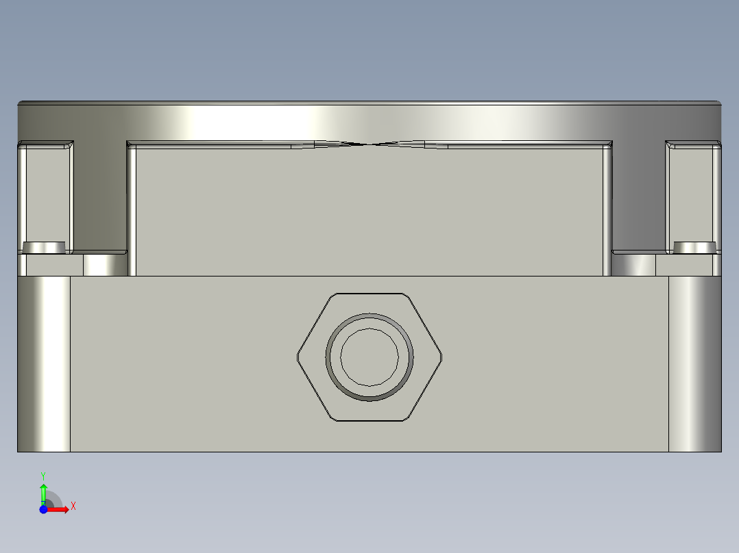 CNS-RFID-1SNRFID传感器前视图