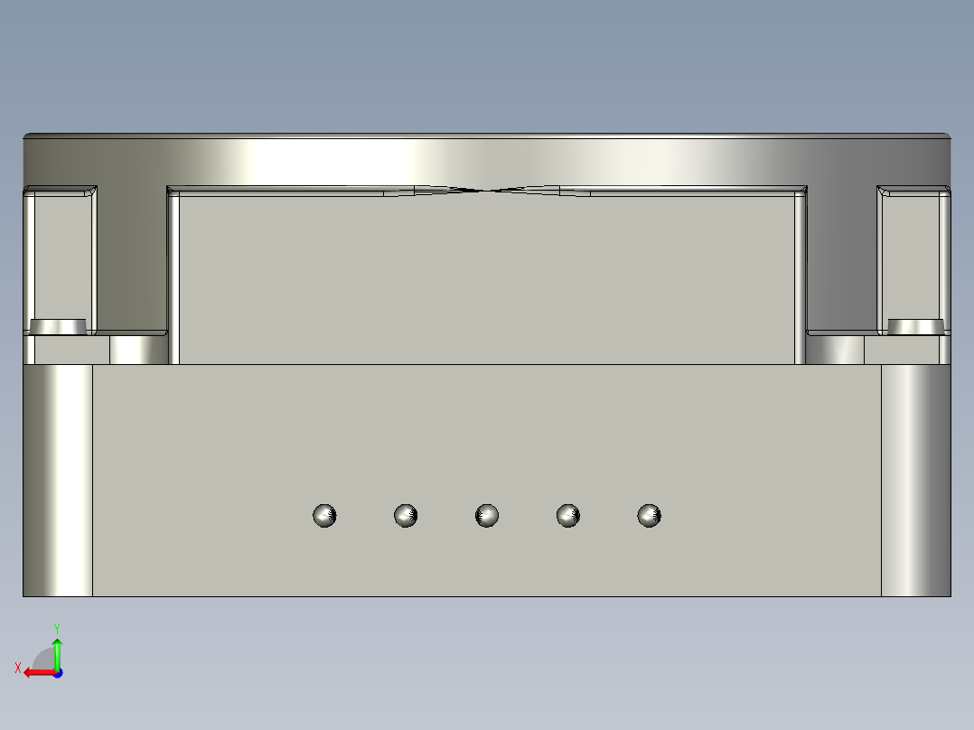 CNS-RFID-1SNRFID传感器后视图