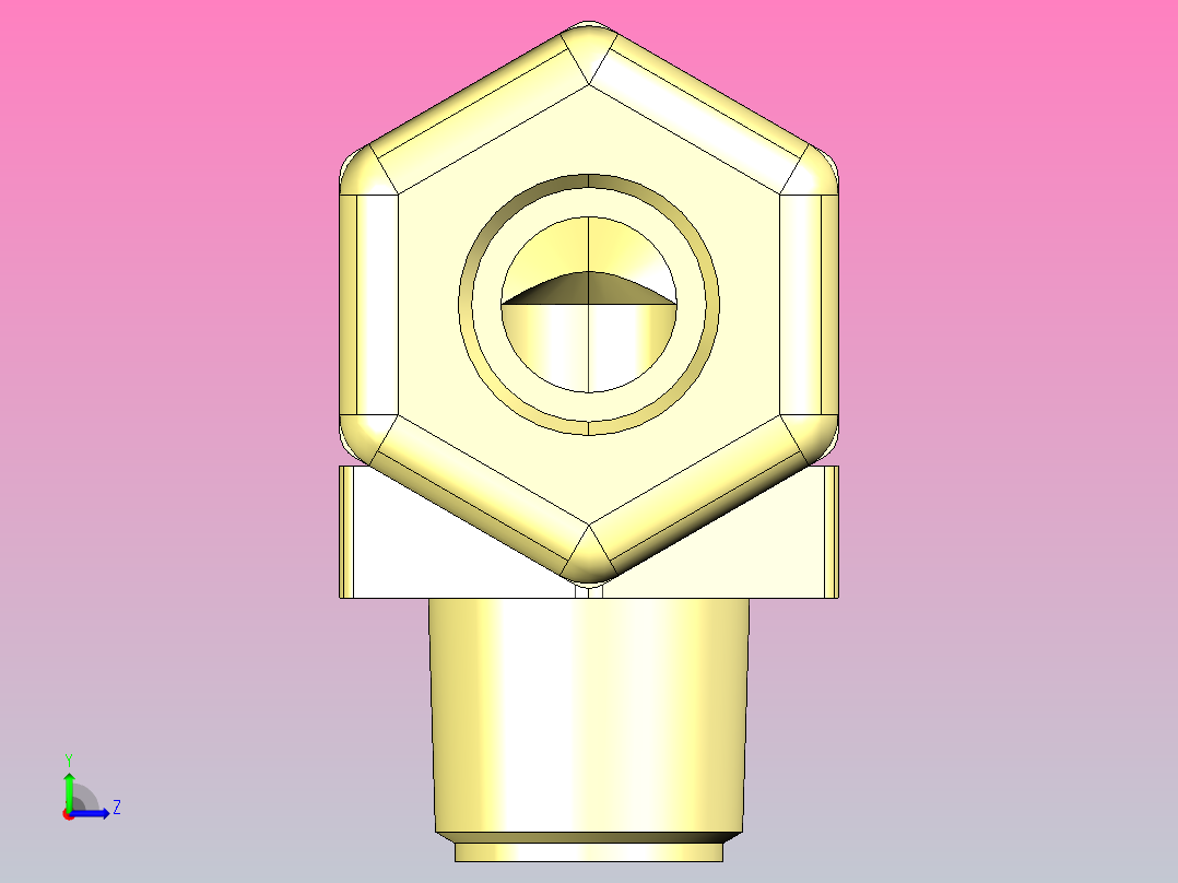 公弯头N8ME6左视图