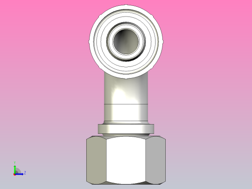 标准液压接头1CF46-12-8左视缩略图