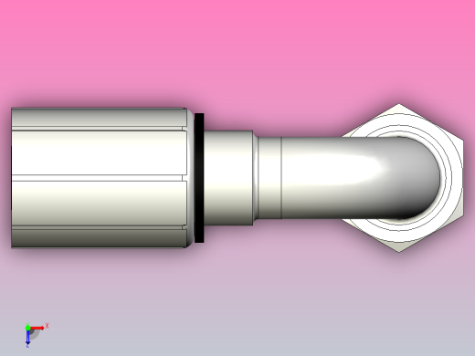 标准液压接头1CF46-12-8俯视缩略图