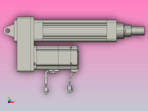 轻载电动缸TPA-ESR63-2010C-L100-MR-CA-W-P75-C3前视缩略图