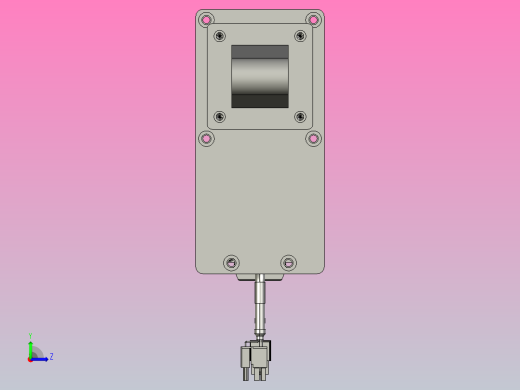 轻载电动缸TPA-ESR63-2010C-L100-MR-CA-W-P75-C3左视缩略图