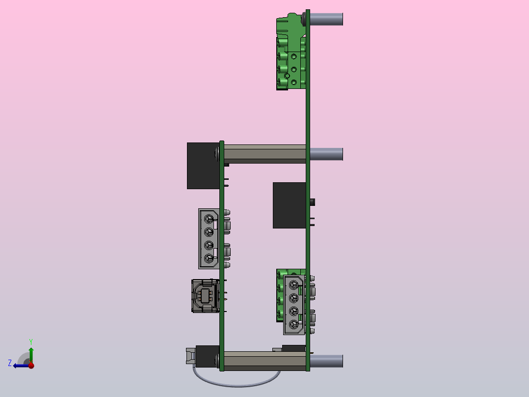 KFLOP + KSTEP 3D模型右视图