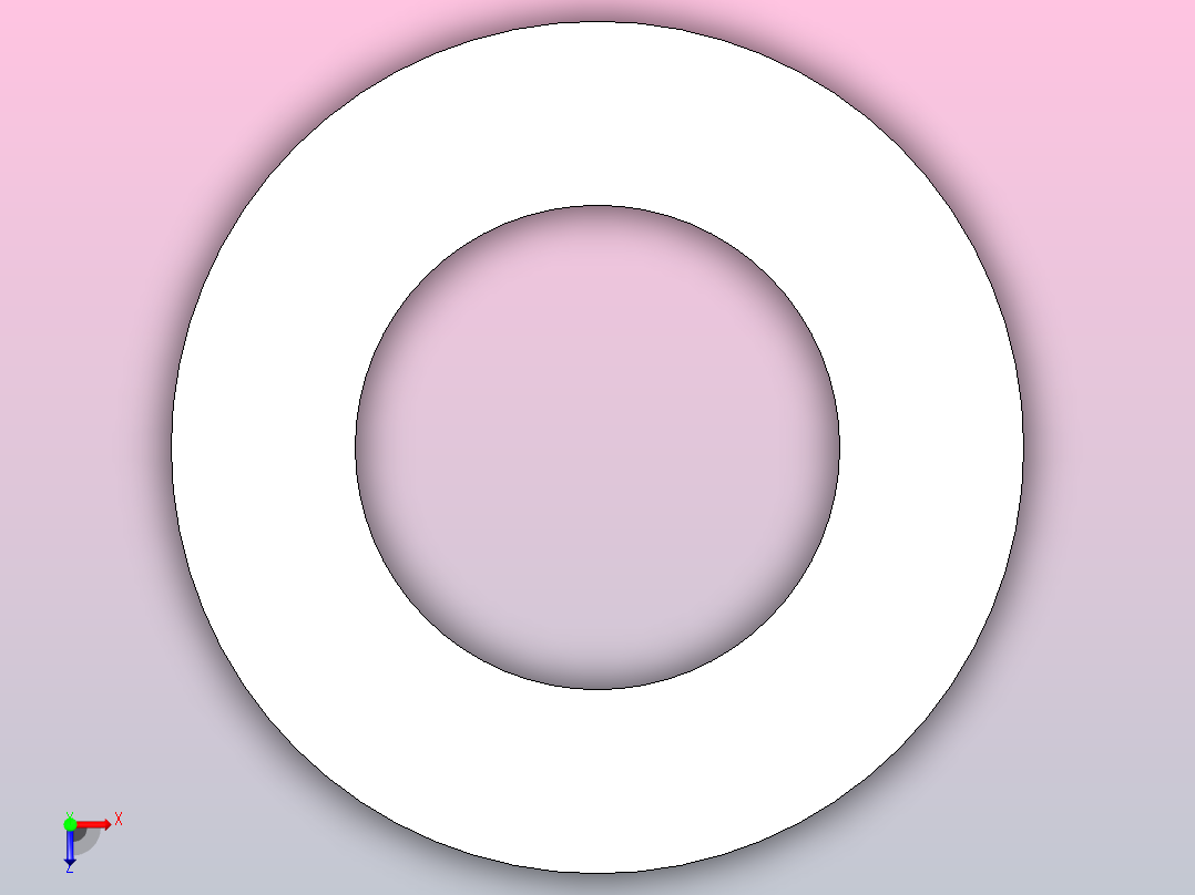 DIN_EN_ISO_7089_Plain_24.ipt平垫圈俯视图