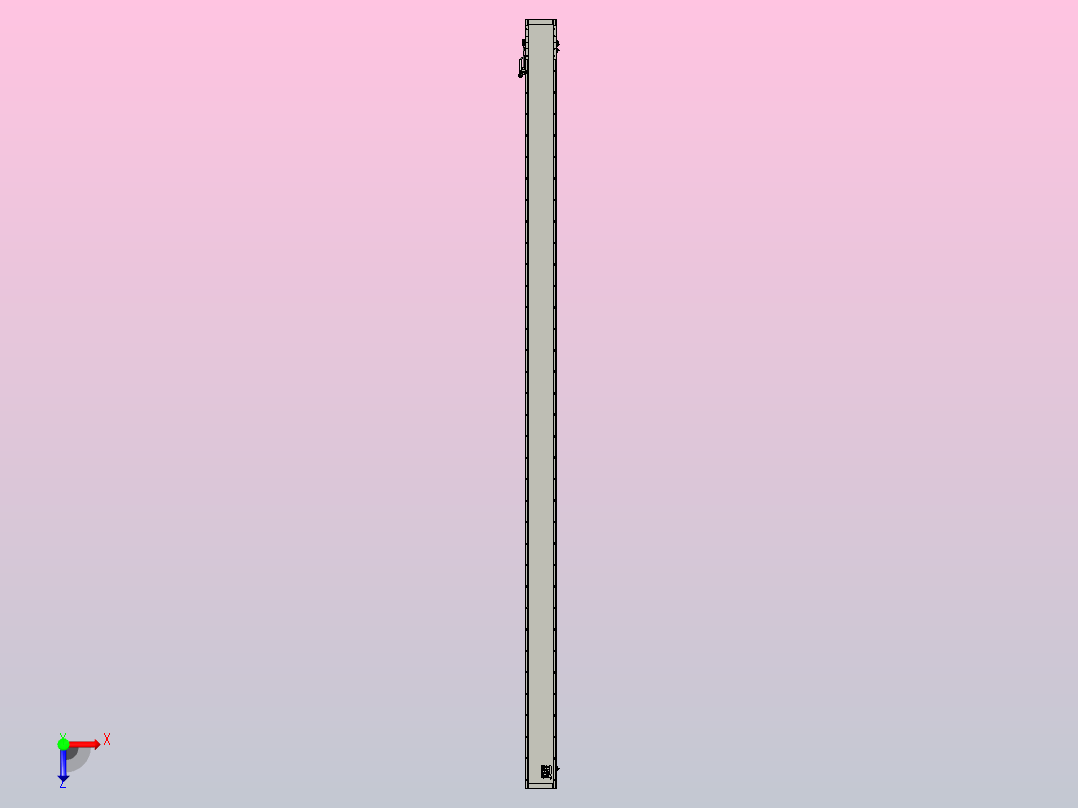 直驱直线电机轴TPA-LNP2-170-35C3-1-L4020-3-C-05-N3俯视图