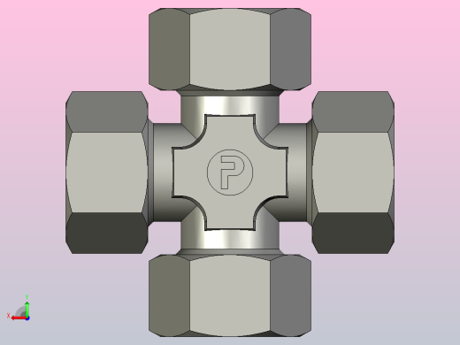 EO管接头联合十字K25SCF.stp后视缩略图