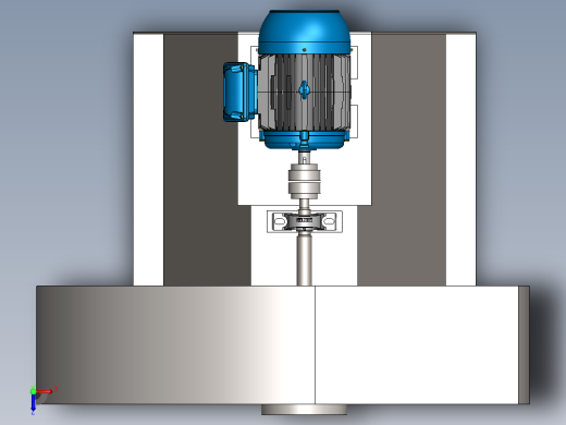 离心式压缩机俯视缩略图