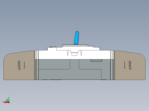 NM5S-630 4P高级型塑料外壳式断路器三维模型202209后视缩略图