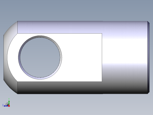 气缸附件I-08M单肘接头右视缩略图