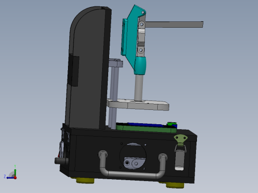 小夹手测试功能治具右视缩略图