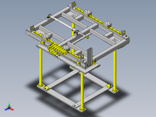 输送机升降＆滑动组件