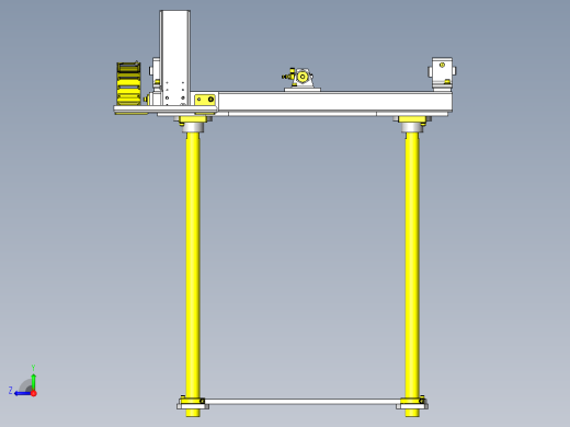 输送机升降＆滑动组件右视缩略图