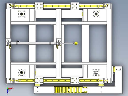 输送机升降＆滑动组件俯视缩略图