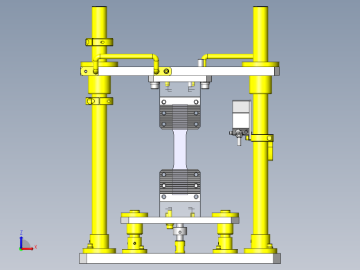 压缩・拉伸试验夹具前视缩略图