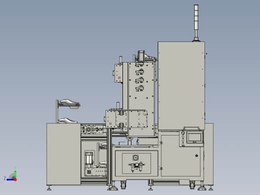 全自动上下料烘箱 制鞋行业流水线 stp右视缩略图