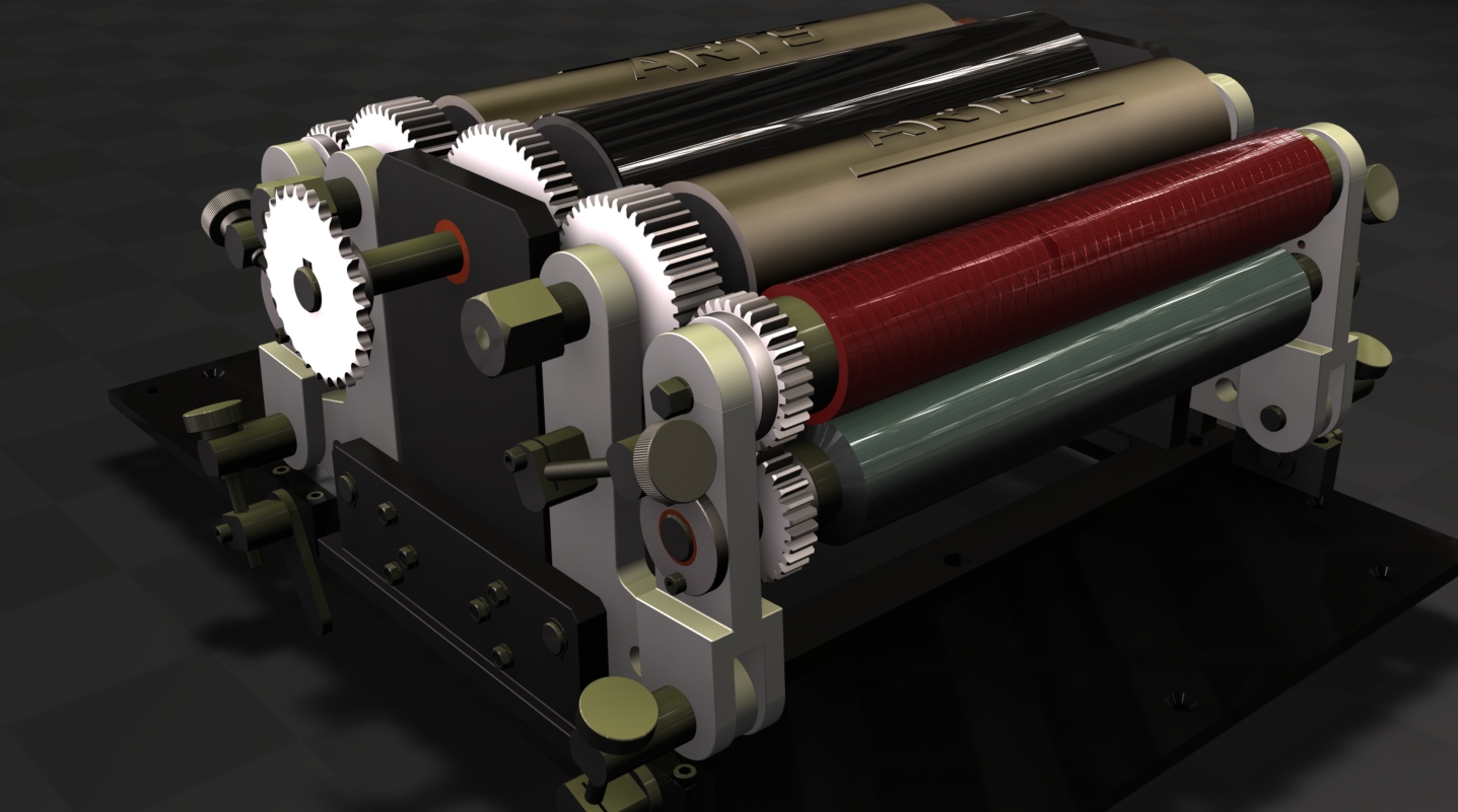 双色打印机（印刷机）